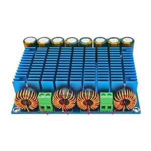 Integrated Circuits XH-M252 AC 24V 2x420W Stereo TDA8954TH Dual Chip Class D Digital Audio HIFI Amplifier Board Module Ultra High Power Kwft