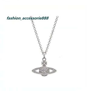 Pendant Necklaces Designer Letter Vivian Chokers Luxury Women Fashion Jewelry Metal Pearl Necklace cjeweler Westwood 603ess