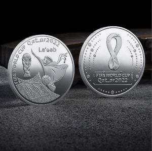 Искусство и ремесло футбол Кубок мира по футболу металлическая кубковая монета мира Кубка мира