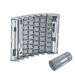 Tornavida 128pcs hassas tornavida seti çapraz şekilli altıgen özel torx manyetik tornavida seti matkap biti 230410