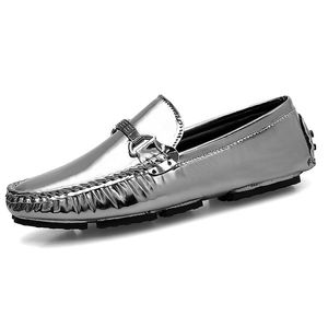 Lyxföretag Oxford läderskor män andas patent läder formella skor plus storlek eu47 man kontor bröllop lägenheter manliga svarta stövlar