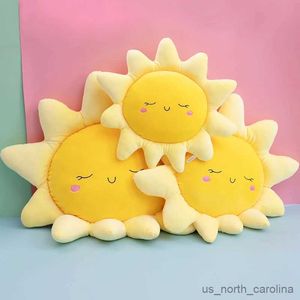 Stuffed Plush Animals Creative Plush Toys Fantastic Sky Series Stuffed Sun Cloud Soft Shell Sofa Cushion Kids Girl Room Decor Xmas Gift