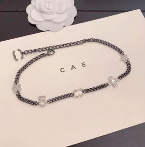 Рождественский подарок ожерелья бутик 18-каратное позолоченное жемчужное ожерелье зимнее роскошное брендовое ювелирное изделие модное женское семейное ожерелье с подвеской