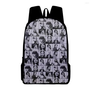 Школьные сумки Тейлор Эрас Тур 2023 Сумка для взрослых детей унисекс повседневной стиль дневной пакет Harajuku