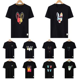 Men's T-shirts Summer Casual Womens Psycho Rabbit 2024 New Design Multi Style Men Fashion Designer Couple Short Sleeve Man Tops Size M--3xl CP5A