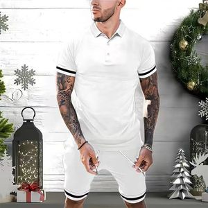 Mens Shorts Set Tracksuit Sales Casual Short Sleeve Sweat Suit Fashion Men 2 -stycken Set Blus Shirt Dhgate Tracksuits