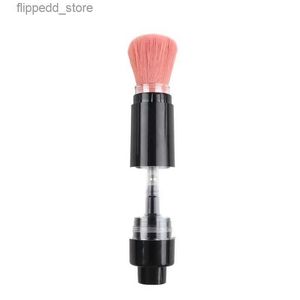 Makeup Brushes HEALLOR Refillable Powder Brush Makeup Artificial Fiber Cosmetic Powder Brushes Foundation Blush Tool Large Dispenser Dense Soft Q231110