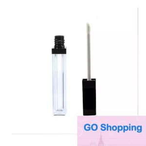 Partihandel 5 ml läppglansplastflaskbehållare Tom Clear Lipgloss Tube Eyeliner Eyelash Container All-Match