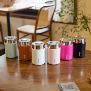 Mugs Mini Stainless Steel Thermos Mug Portable Pocket Vacuum Flask Coffee Tea Thermal Water Bottle Tumbler Fashion termos 231109