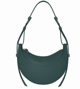 Numero Dix Luxurys shoulder bag women designer half moon tote Casual fashion handbags baguette zip hobo purse smooth calf leather