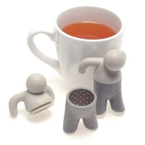 İlginç silikon çay süzgeç hayat ortağı sevimli Misterteapot Bagtea Infuser Filtre Bira Çaydanlık Yapmak