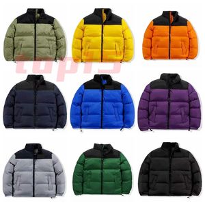 2023 Erkek Tasarımcı Down Ceket Kuzey Kış Pamuk Kadın Ceketleri Parka Coat Yüz Açık Rüzgar Derbakları Çift Kalın Sıcak Katlar Üstleri Takım Renk M-2XL