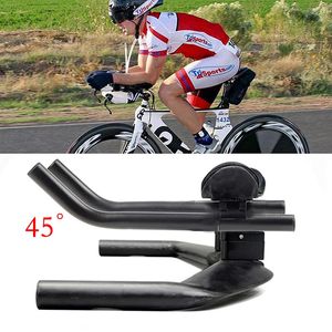 Componentes do guidão de bicicleta ZNIINO NO TT peças de guidão de bicicleta Acessórios de bicicleta de ciclismo com extremidades de barra de descanso de estrada de carbono completo 31,8 mm 638g 231109