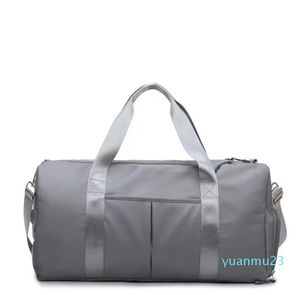 Multifunktion Nylon Hemlig förvaring Yoga Gym Large 23 s Unisex resor Vattentät Casual Strandträning Bagageväskor 15 färger309H