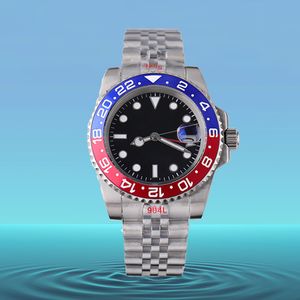Mens Automatiska mekaniska klockor armbandsur Sapphire Watch Ceramic Bezel Watch Relojes de Lujo Designer Fashion Waterproof Watches Christmas Present