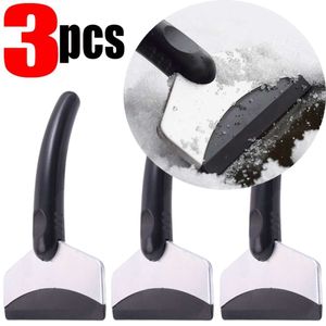 New Car Stainless Steel Snow Shovel Multifunctional Ice Shovel Water Scraper Winter Outdoor Car Cleaning Tool Anti-slip and De-icing