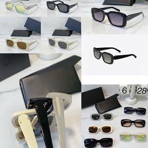 Luxury womens box color changing sunglasses designer oval box small UV400 resistant sunglasses available in 8 colors with protect case YSLM130