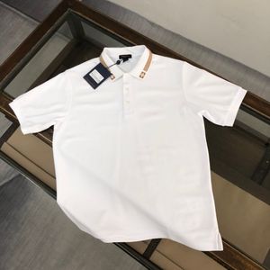 Fashion Mens designer polo men Designers polo shirt Tops Man s Casual Chest Letter Shirt Clothing Polos Sleeve men Clothing Couple big size S-XL three color