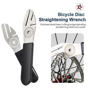 Strumenti Strumento per bicicletta Strumento per allineamento rotore freno a disco Centratura MTB Chiave di correzione appiattimento Riparazione bici in acciaio inossidabile 231109