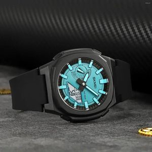 Wristwatches Sport Watches Waterproof Men Countdown Chrono Wriswatch 5 Alarms Date Clock Reloj Hombre With Japan Digital Movement 2091