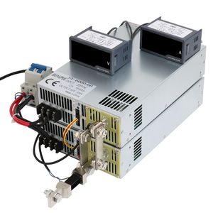 HONGPOE 6000W 100A 60V zasilacz 60 V 0-60V Regulowany zasilanie AC-DC PSU o dużej mocy 0-5V Sygnał Sygnał SE-6000-60 110VAC/220VAC Wejście wejściowe