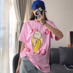 2023 NYA DESIGNER WOMENS T-shirt High-End Summer High Edition Korean Casual Loose Par Sleeve T-shirt