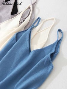 Camisoles Tanks Women's Sticked Top Basic Shoulder Straps Women's Summer Vest Vest Women's Summer Top Women's Summer Top 230410