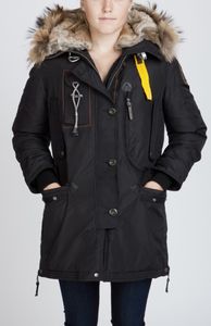 2023 Autunno Inverno delle Donne Piumini D'anatra Bianca Parka Giubbotti Cerniera Con Cappuccio Paracadutista uniforme A Righe Donna Sottile Cappotti Lunghi PJSWP7