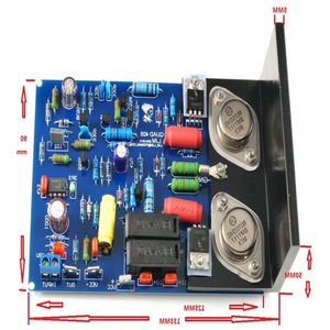Freeshipping 2 channel 1 pair classic amplifier Quad 405 clone (metal transistor )assembled&tested stereo Rffob