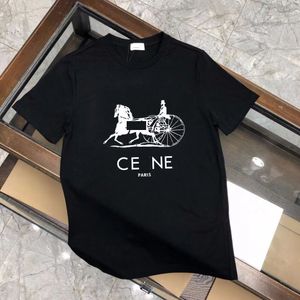 Luxury Mens Designer T Shirt Black Red Letter printed shirts Short Sleeve Fashion Brand Designer Top Tees Asian Size S-5XL 002