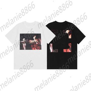 Estilo White Summer Men t-shirts and Fashions Women T-shirt moda Fashion Print Pullover de manga curta Camise