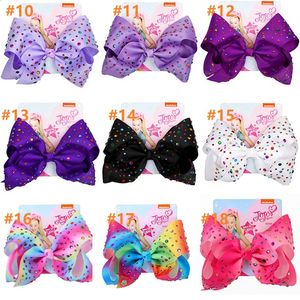 Hair Accessories Wholesale Siwa Baby Clip Large Bows Handmade Crystal Hairpin Ribbon Knot for Kids 231109