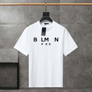 Kort T -shirt Mens Designer Dept Designer för Man White Sweatshirts Fashion Black and White Short Sleeve Luxury Letter Mönster Crew Halv Halv ärm Dept Skjorta