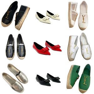 Sandals metal letter fisherman shoes classic brand designer shoes breathable mesh casual shoes flat heel beach shoes bowties women pumps luxury new platform shoes