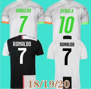 Juve Soccer Jerseys 18 19 20 Ronaldo Chiellini Dybala Soccer Jerseys Size Size S-XXL 2023 2024 Kids