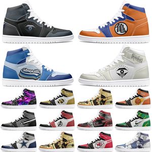 new winter Customized Shoes 1s DIY shoes Basketball Shoes male 1 Women 1 Anime Customized Character Trend Versatile Outdoor sports