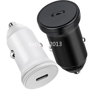 Fast Quick Charging 20W PD USB C Car Charger Mini Type c Power Adapters For Iphone 11 12 13 14 15 Pro Max Samsung Lg B1