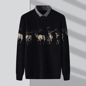 Kadınların Sweaters Erkekler Baskı Vintage 2023 Sonbahar Erkekler Örme Sweater Erkek Büyük Boyu Küleyler Hip Hop Harajuku Örgü Kıyafetleri 231110