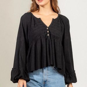 Damen-Pullover, langärmelig, einfarbig, modisch, plissiert, Streifen, Workout-Tops für Frauen, Damen-Schichtung, 3 x Hemden