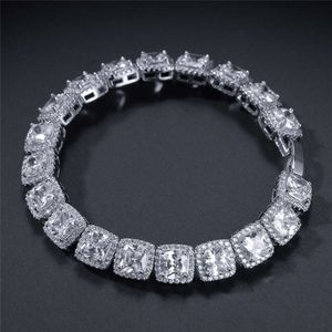 Designer smycken bästa pris utsökta smycken Moissanitkedja 8mm 10mm 12mm D Färg VVS Moissanite Tennisarmband