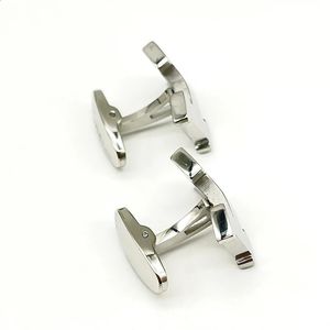 Manschettlänkar LAN H LETTER FORM CUFFLINKS fransk skjorta manschettlänk för män 231109