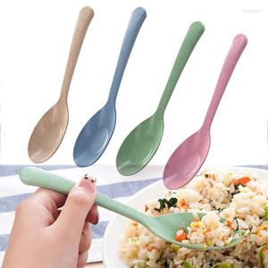 Spoons Kitchen Accessories 1PC 2023 Wheat Straw Spoon Portable High-quality Environmentally Friendly Tableware