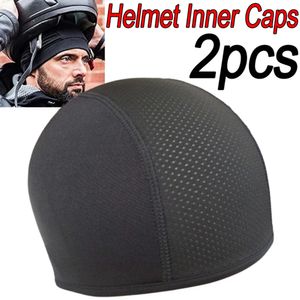 New Motorcycle Helmet Inner Caps Balaclavas Breathable Cycling Quick-drying Wicking Cooling Hat Universal Men Women Sports Dome Cap
