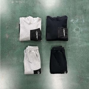 2023 Trapstar UK HYPERDRIVE Pocket Set Tuta da uomo Moda Felpa con cappuccio Abbigliamento di alta qualità Taglia EU ess