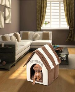Plush Pet Dog House Cat Bed Pet Supplies D19011201012348656505
