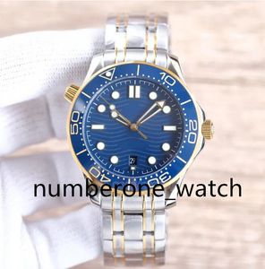 Man Watch Mens Designer Watches Erkekler Bilek saati 42mm Otomatik Hareket Suya Dayanıklı 300m Yüksek Sonu Dalış Kolluluğu Mükemmel Saatler Lüks