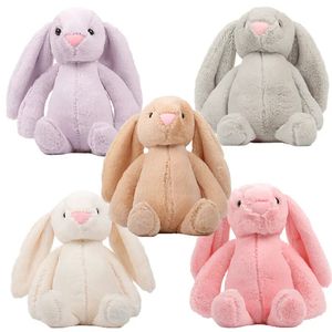 26cm Easter Rabbit Plush Long Ear Stuffed Soft Bunny Animal Plush Bunny Toy