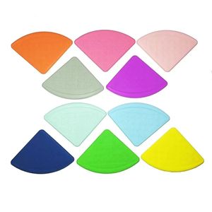 Silicone Sew-on Triangle Teething Corners Safe Silicone Teethers Toy Smart for DIY Chewable Bibs BPA Free Chewy Teethers