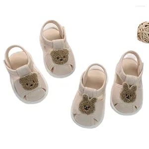 First Walkers Cartoon Bear Baby Sandals Toddler Girl Shoes Summer Cute Boys Korea Style