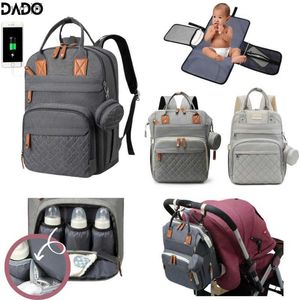 Borse per pannolini Borsa per pannolini Zaino Multifunzione da viaggio Maternità Fasciatoio Grande capacità Impermeabile Elegante Mamma Papà Regalo Bambini Ragazzi RagazzeL231110